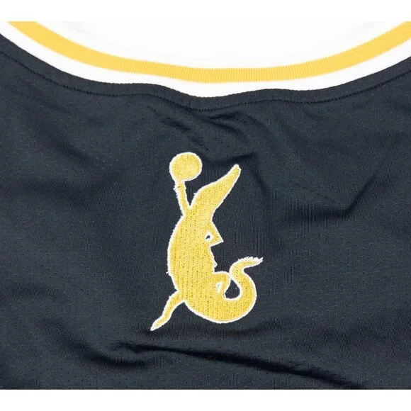 Pop-A-Shot x Fernet Branca Basketball Jersey Men's Black Gold 1845 Collectible - Picture 8 of 14